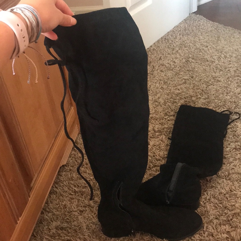 Knee high boots